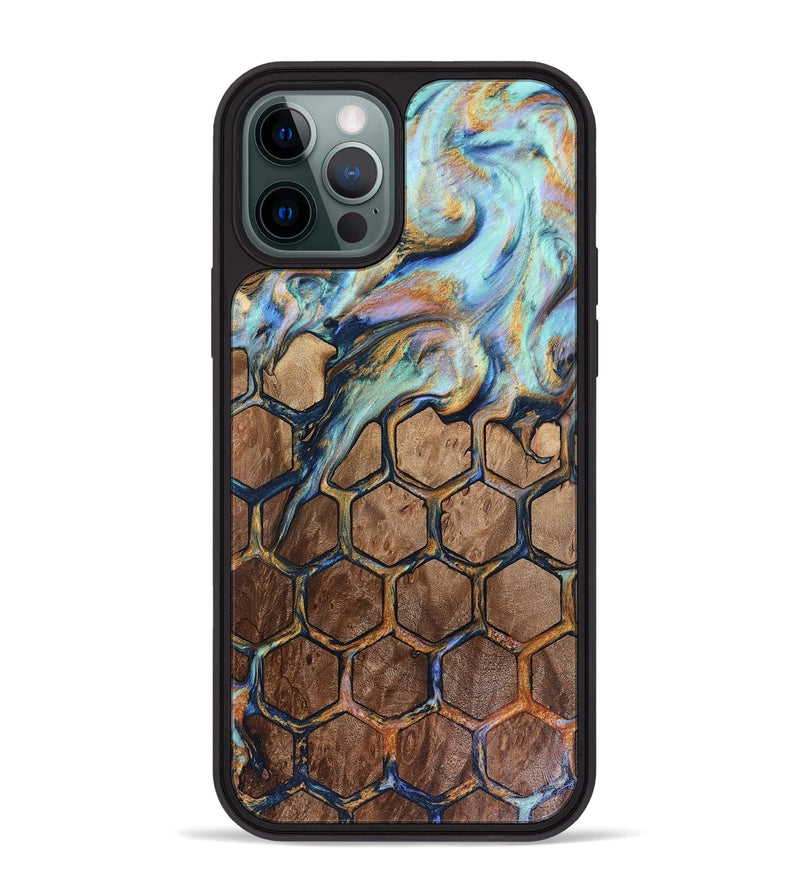 iPhone 12 Pro Max Wood Phone Case - Denny (Pattern, 816088)