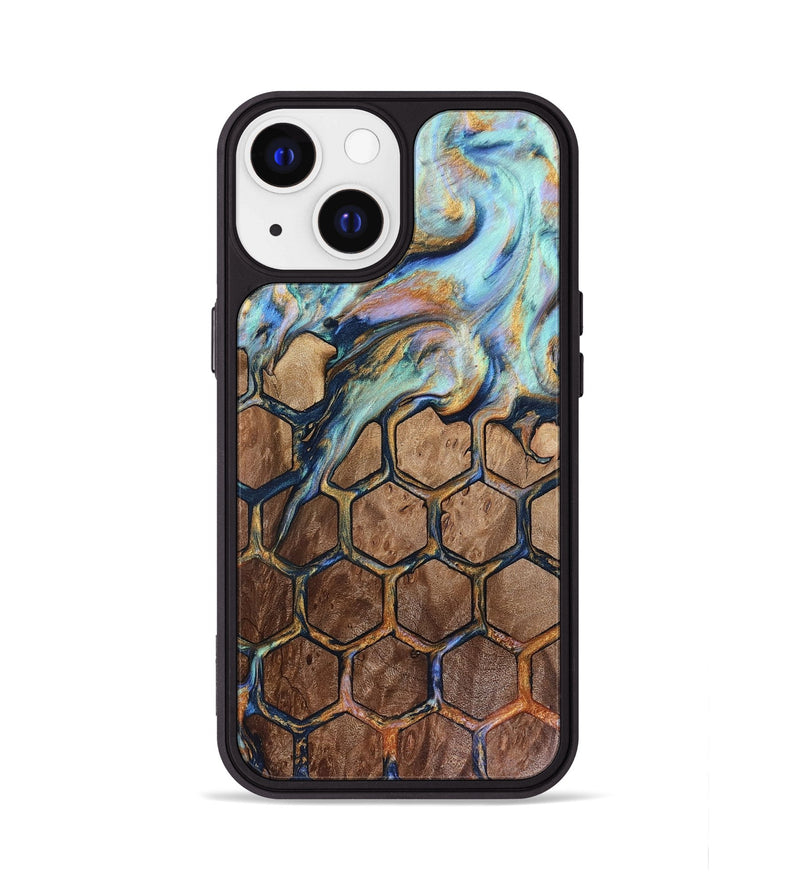iPhone 13 Wood Phone Case - Denny (Pattern, 816088)