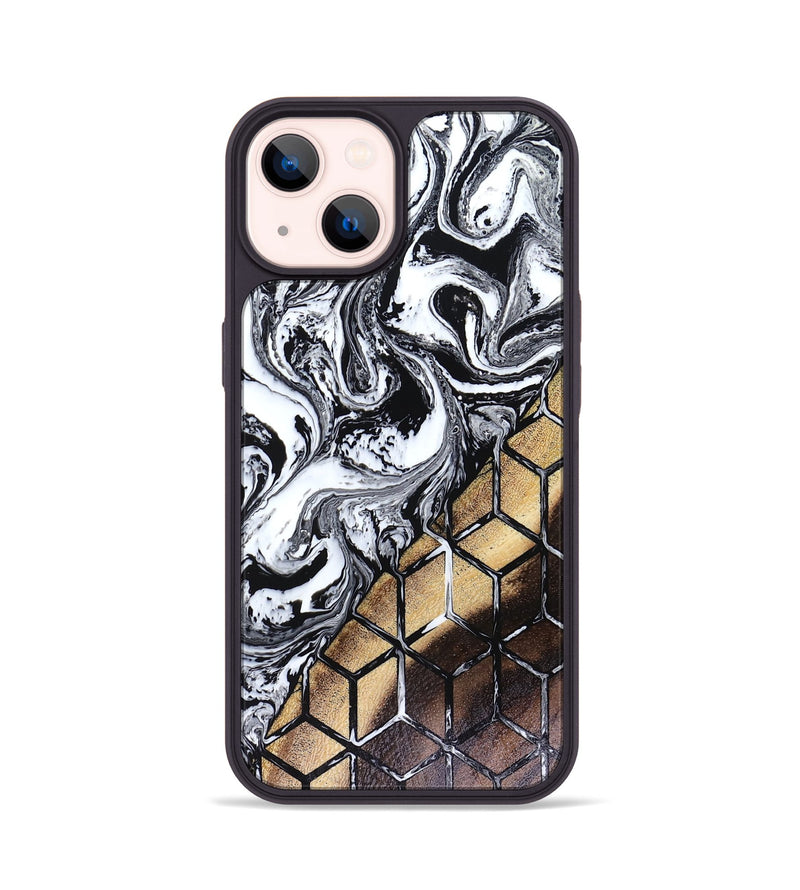 iPhone 14 Wood Phone Case - Myles (Pattern, 816091)