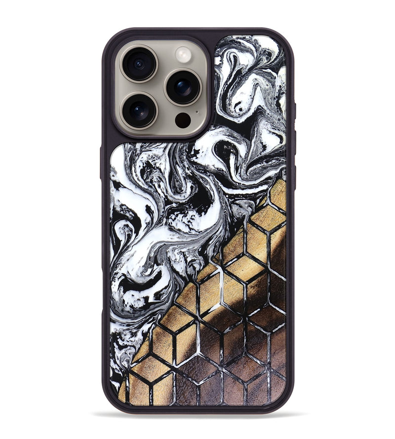 iPhone 16 Pro Max Wood Phone Case - Myles (Pattern, 816091)
