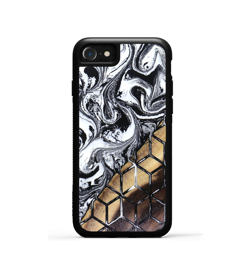 iPhone SE Wood Phone Case - Myles (Pattern, 816091)
