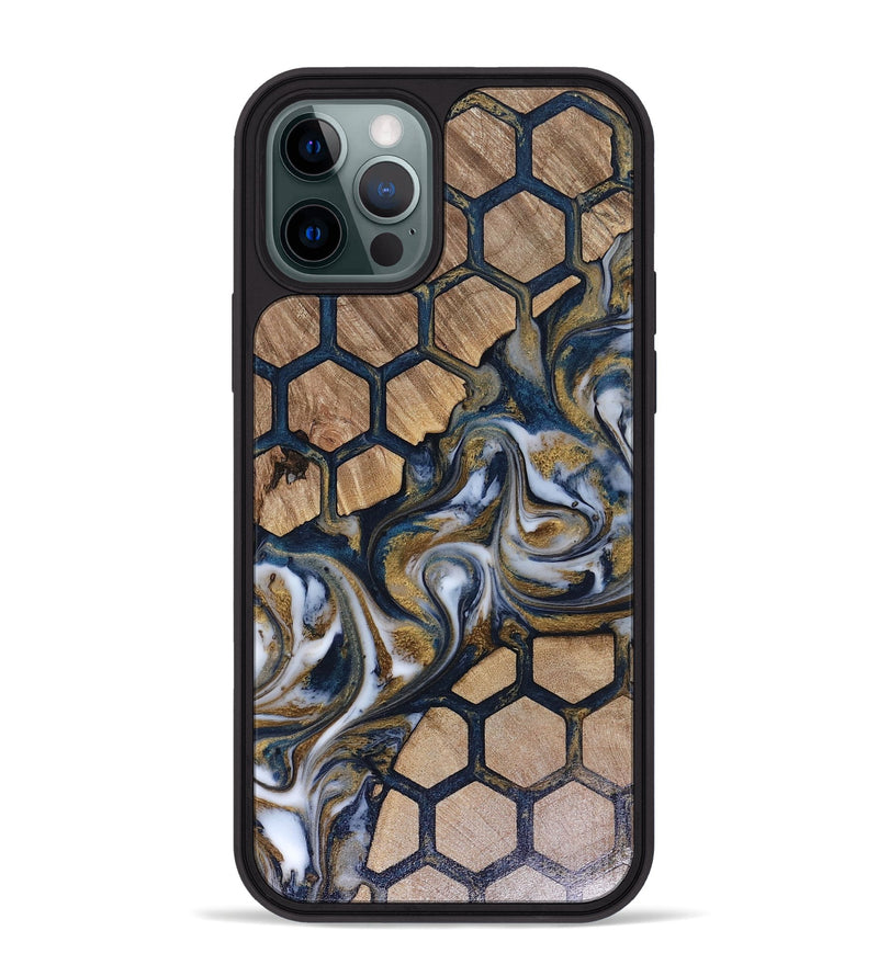 iPhone 12 Pro Max Wood Phone Case - Rihanna (Pattern, 816092)
