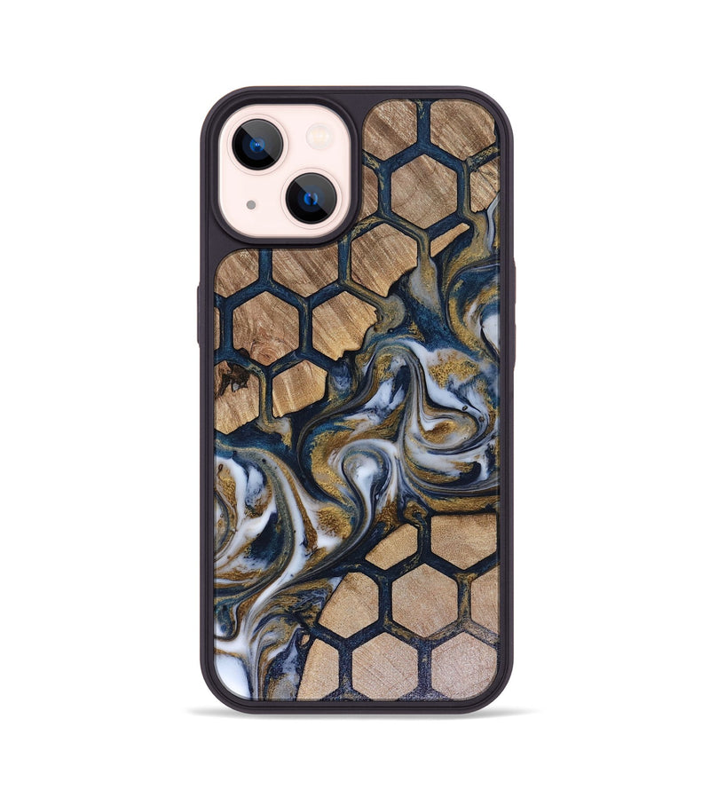 iPhone 14 Wood Phone Case - Rihanna (Pattern, 816092)