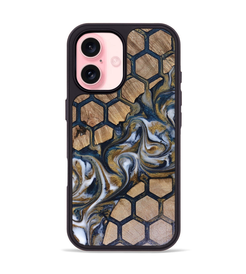 iPhone 16 Wood Phone Case - Rihanna (Pattern, 816092)