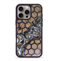 iPhone 16 Pro Max Wood Phone Case - Rihanna (Pattern, 816092)