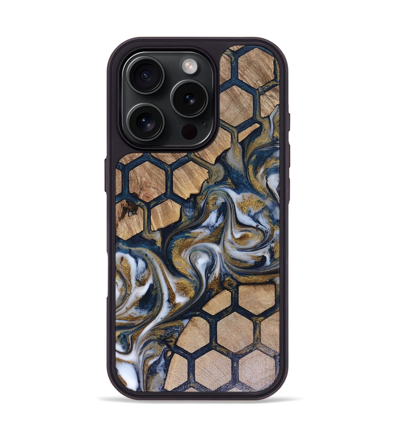 iPhone 16 Pro Wood Phone Case - Rihanna (Pattern, 816092)