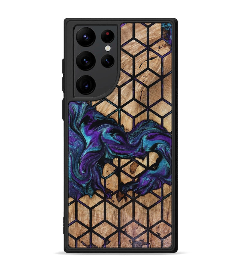 Galaxy S22 Ultra Wood Phone Case - Lamar (Pattern, 816094)