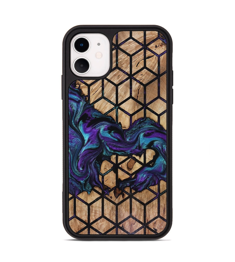 iPhone 11 Wood Phone Case - Lamar (Pattern, 816094)