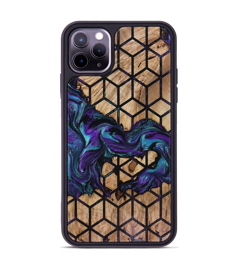iPhone 11 Pro Max Wood Phone Case - Lamar (Pattern, 816094)