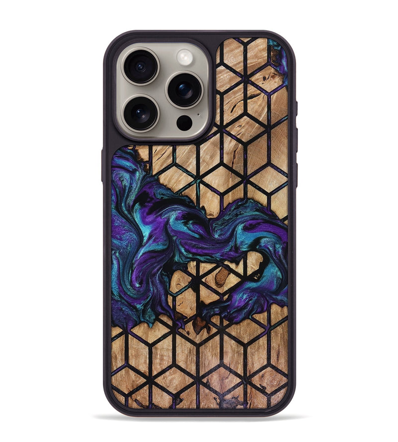 iPhone 15 Pro Max Wood Phone Case - Lamar (Pattern, 816094)
