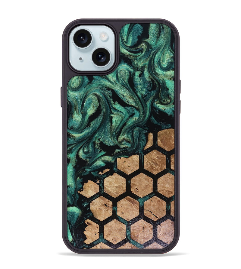 iPhone 15 Plus Wood Phone Case - Jaxxon (Pattern, 816096)