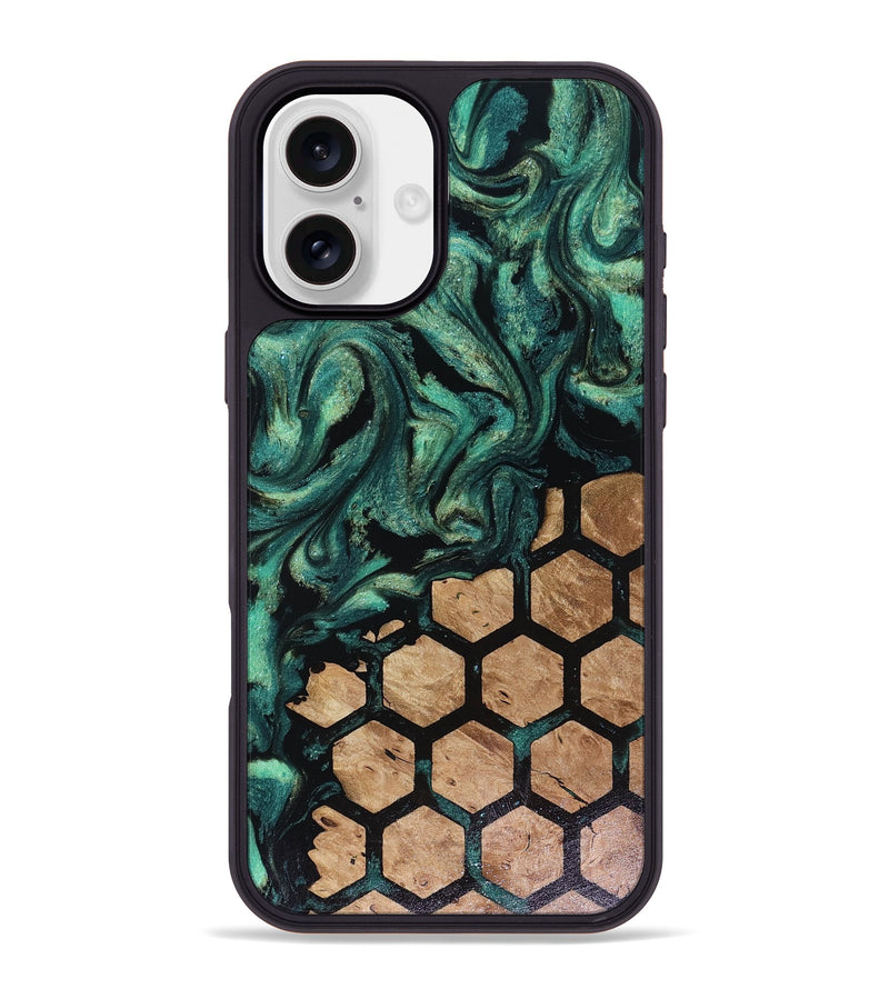 iPhone 16 Plus Wood Phone Case - Jaxxon (Pattern, 816096)