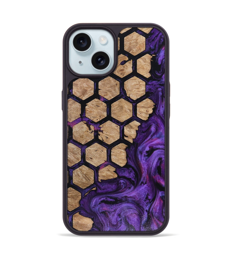 iPhone 15 Wood Phone Case - Braydon (Pattern, 816099)
