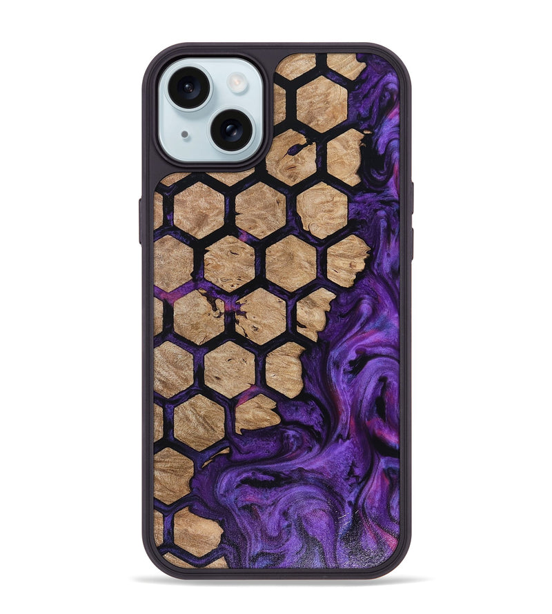 iPhone 15 Plus Wood Phone Case - Braydon (Pattern, 816099)