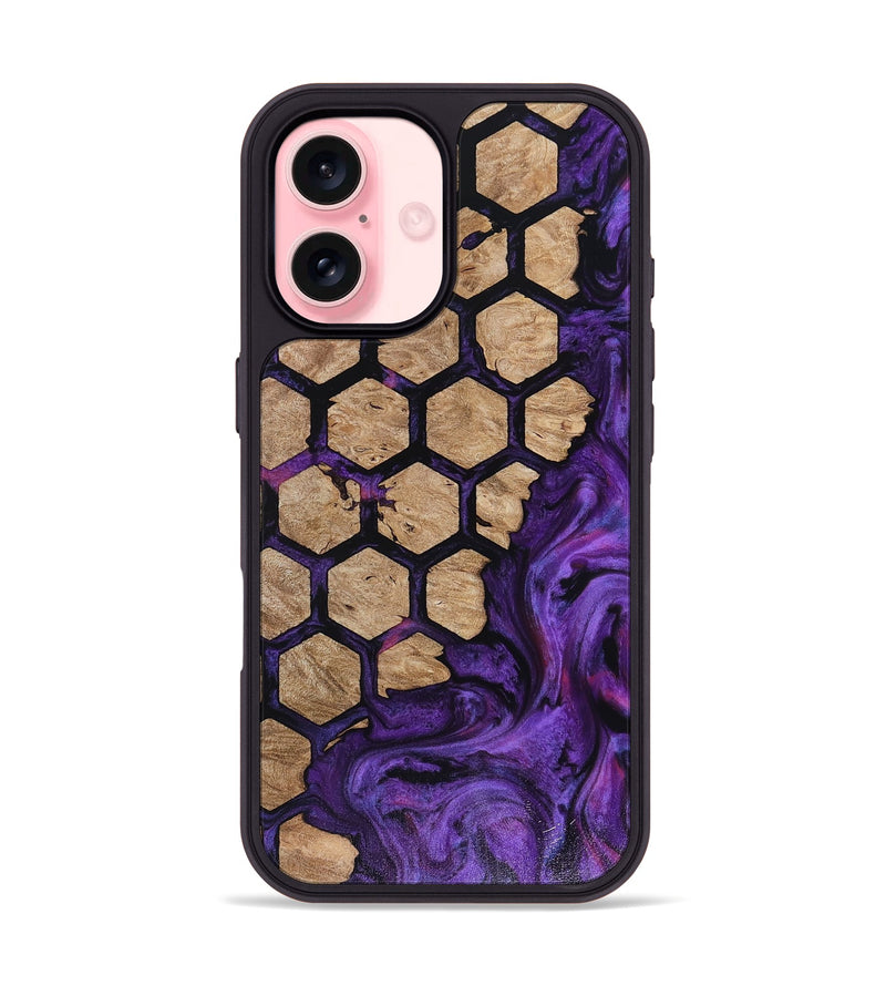 iPhone 16 Wood Phone Case - Braydon (Pattern, 816099)