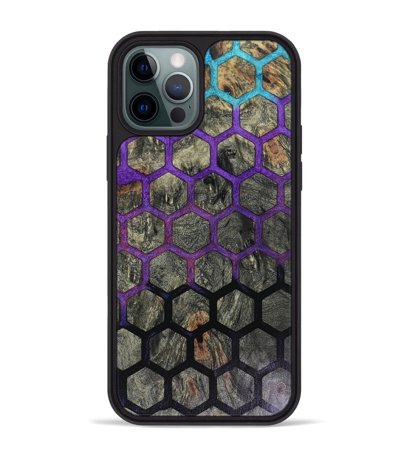 iPhone 12 Pro Max Wood Phone Case - Adalee (Pattern, 816100)
