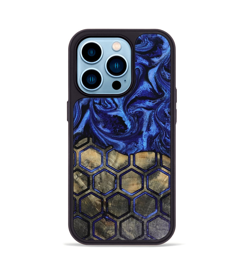 iPhone 14 Pro Wood Phone Case - Joselyn (Pattern, 816101)