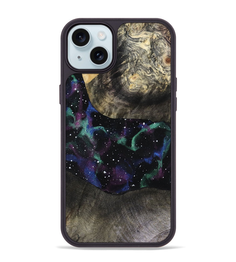 iPhone 15 Plus Wood Phone Case - Ardis (Cosmos, 816104)