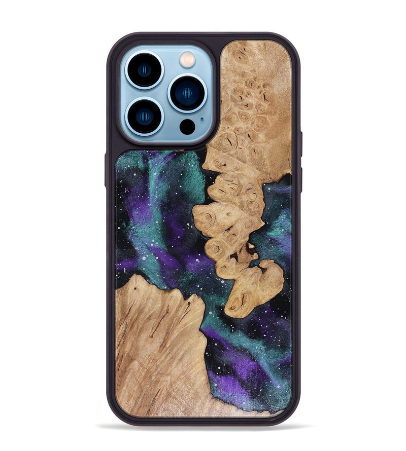 iPhone 14 Pro Max Wood Phone Case - Krystal (Cosmos, 816106)