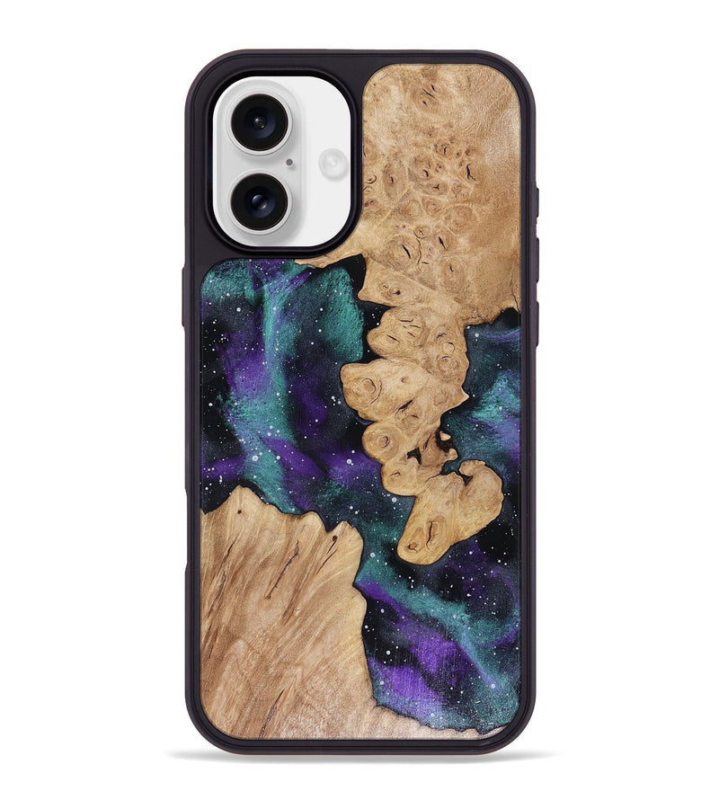 iPhone 16 Plus Wood Phone Case - Krystal (Cosmos, 816106)