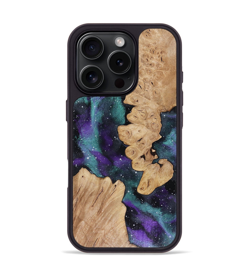 iPhone 16 Pro Wood Phone Case - Krystal (Cosmos, 816106)