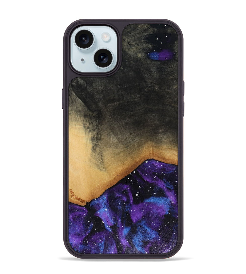 iPhone 15 Plus Wood Phone Case - Candis (Cosmos, 816112)