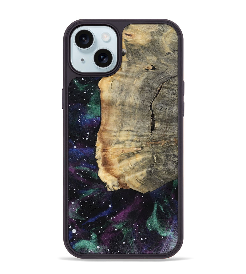 iPhone 15 Plus Wood Phone Case - Rex (Cosmos, 816116)