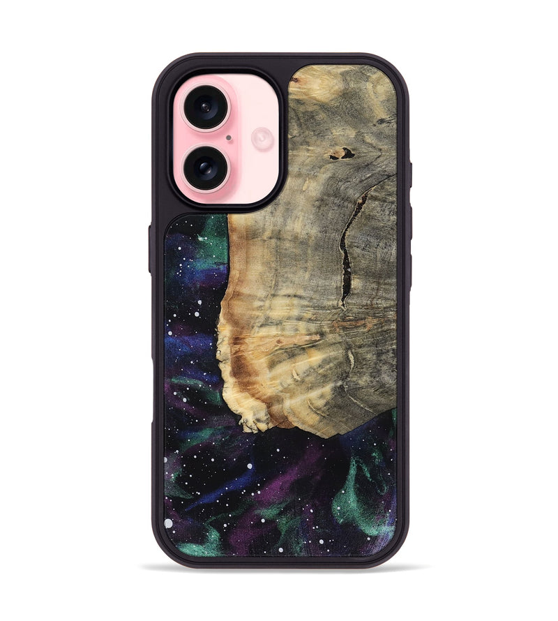 iPhone 16 Wood Phone Case - Rex (Cosmos, 816116)