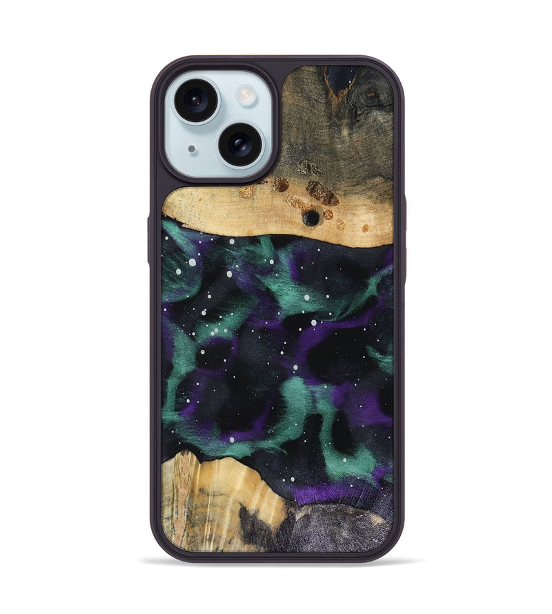 iPhone 15 Wood Phone Case - Gino (Cosmos, 816117)