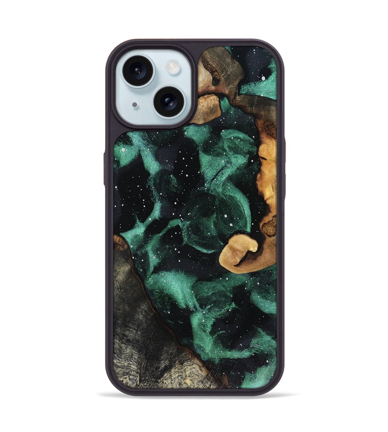 iPhone 15 Wood Phone Case - Meaghan (Cosmos, 816118)