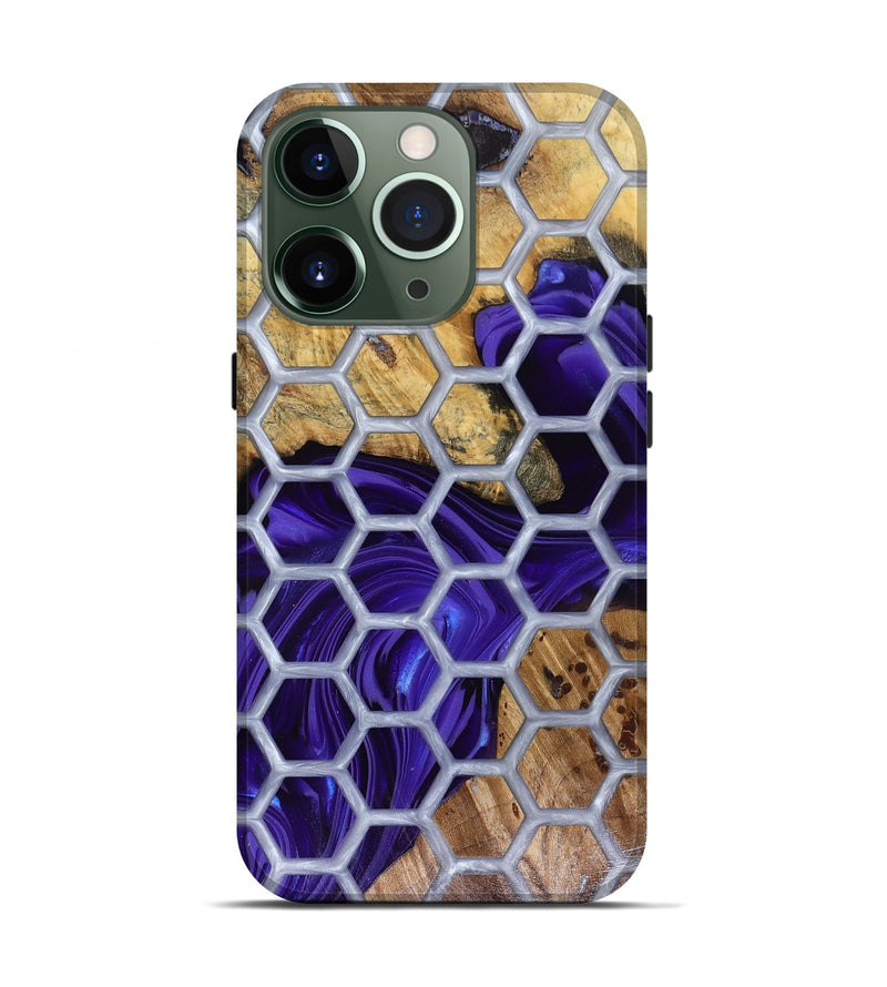 iPhone 13 Pro Wood Live Edge Phone Case - Halie (Pattern, 816133)