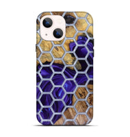 iPhone 14 Wood Live Edge Phone Case - Halie (Pattern, 816133)
