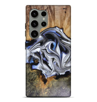 Galaxy S24 Ultra Wood Live Edge Phone Case - Janette (Blue, 816134)