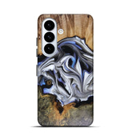 Galaxy S26 Wood Live Edge Phone Case - Janette (Blue, 816134)
