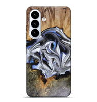 Galaxy S26 Plus Wood Live Edge Phone Case - Janette (Blue, 816134)