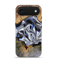 iPhone 17 Air Wood Live Edge Phone Case - Janette (Blue, 816134)
