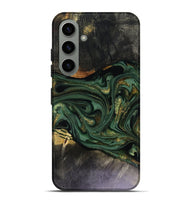 Galaxy S24 Plus Wood Live Edge Phone Case - Murphy (Green, 816146)