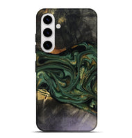 Galaxy S25 Plus Wood Live Edge Phone Case - Murphy (Green, 816146)