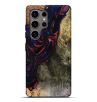 Galaxy S25 Ultra Wood Live Edge Phone Case - Cruz (Red, 816150)
