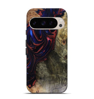 Pixel 10 Pro Wood Live Edge Phone Case - Cruz (Red, 816150)
