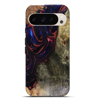 Pixel 9 Pro XL Wood Live Edge Phone Case - Cruz (Red, 816150)