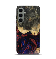 Galaxy S24 Wood Live Edge Phone Case - Dillon (Red, 816151)