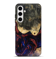 Galaxy S25 Plus Wood Live Edge Phone Case - Dillon (Red, 816151)