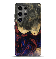Galaxy S25 Ultra Wood Live Edge Phone Case - Dillon (Red, 816151)