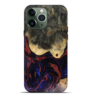 iPhone 13 Pro Max Wood Live Edge Phone Case - Dillon (Red, 816151)