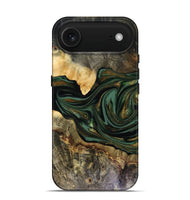 iPhone 17 Air Wood Live Edge Phone Case - Nixon (Green, 816155)