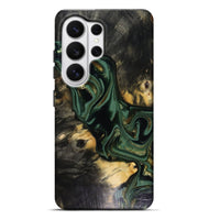 Galaxy S26 Ultra Wood Live Edge Phone Case - Ettie (Green, 816156)
