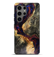 Galaxy S25 Ultra Wood Live Edge Phone Case - Tristen (Red, 816159)