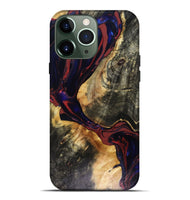 iPhone 13 Pro Max Wood Live Edge Phone Case - Tristen (Red, 816159)
