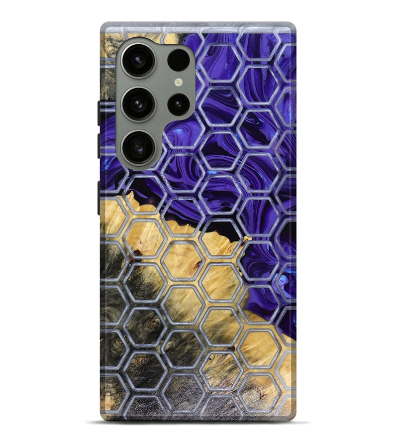 Galaxy S24 Ultra Wood Live Edge Phone Case - Grayson (Pattern, 816162)